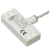 Pepperl&plus;Fuchs Capacitive Plastic Rectangular Sensor; 5mm; Non-Embeddable; 10-30VDC; NC; NPN; 2m Potted Cable